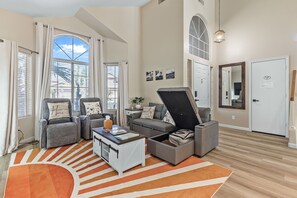 Interior - Sparkling Saltwater Pool • Spa, Firepit, Wi-Fi 4BR/3BA • Near Top Golf Courses (Phoenix)