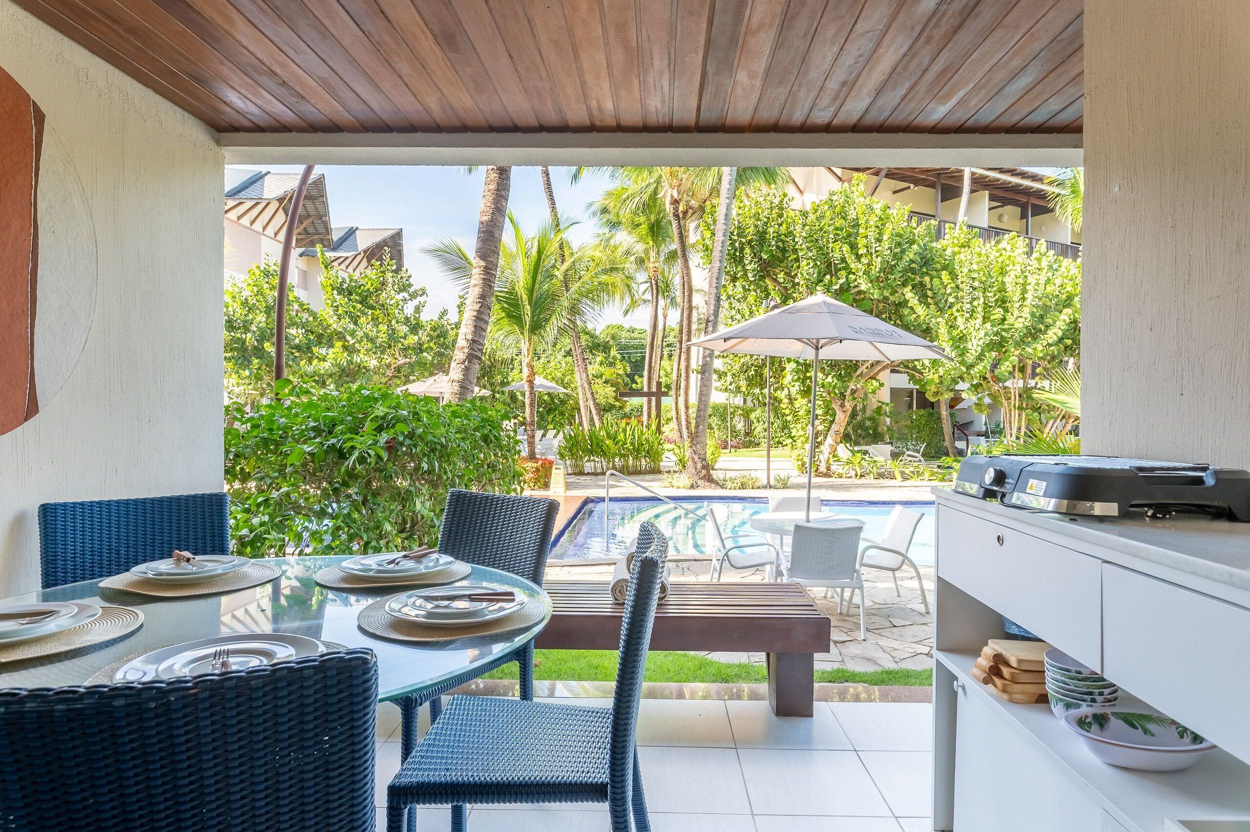 Apartamento | Opções para refeição ao ar livre
