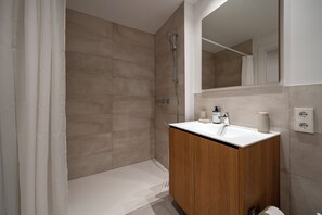 Shower, hair dryer