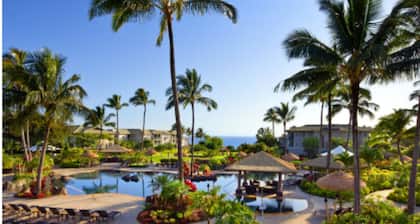 2-bedroom studio in delightful Kapolei with fitness room, AC