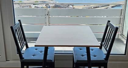 Modern apartment with a wonderful direct view of the dune and North Sea