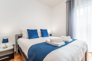2 habitaciones, wifi gratis y ropa de cama