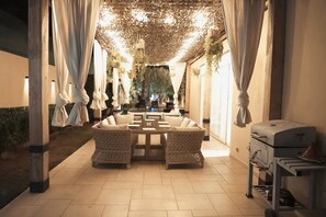 Udendørs spisemuligheder