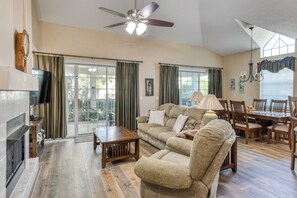 تلفزيون، مدفأة