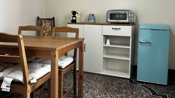 Superior Double Room | Private kitchen | Espresso maker, coffee/tea maker, fridge, microwave