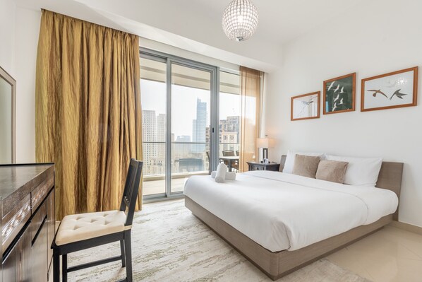 1 bedroom, in-room safe, iron/ironing board, free WiFi