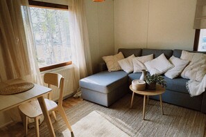 TV connectée, cheminée