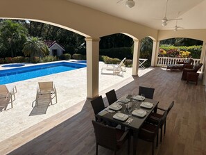 Pool - Marvellous Villa Residencial Hispañola Sosua, WIFI, Air Conditions, Jacuzzi (Sosúa)
