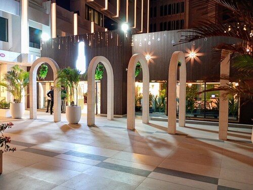 Wow Amazing BurjKhalifa Sea SunSet Ship