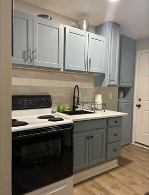 Microwave, oven, stovetop