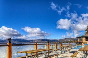 Outdoor dining - Lakefront Condo in Kings Beach- #25 (Kings Beach)