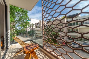 Terrace/patio - Ocean View Apt 2 blocks away from beach (Playa del Carmen)