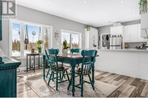 Fridge, microwave, oven, stovetop - Cozy Bungalow - Steps from Lake Huron. Family & dog friendly (Miller Lake)