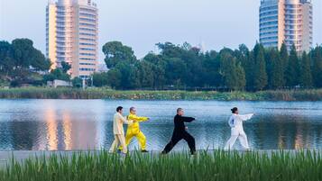 Khuôn viên nơi lưu trú