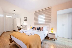 2 chambres, fer et planche à repasser, accès au Wi-Fi (inclus)