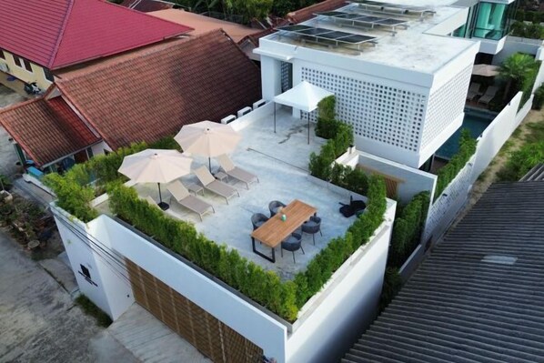 Vista des de l'allotjament