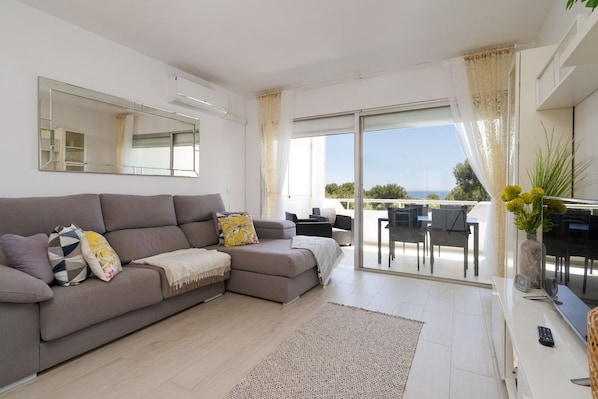 Living area - Sea views - Amapola de Miraflores (Mijas Costa)
