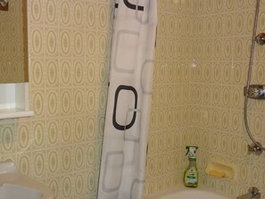 Hair dryer, towels