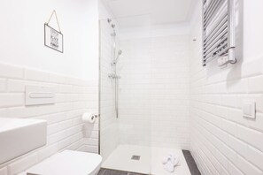 Hair dryer, towels