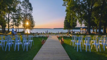 Área para banquetes al aire libre
