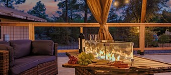 Pine-Lined Acre Retreat | 2 Miles to Whiskey Row | 4 Bed / 3 Bath + Game Room & Fire Pit