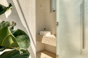 Hair dryer, towels - Stylish Roof Garden suite close to Polanco (Ciudad de México)