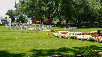 Espace banquet en plein air
