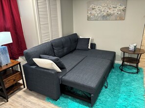 Living area - Studio-close to Cleveland clinic With WiFi and AC in Cleveland Heights (Cleveland Heights)