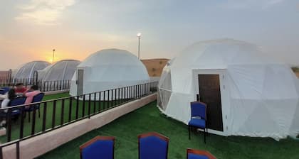 Sunset Desert Safari With Glamping