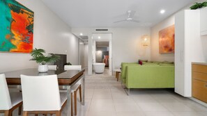 Interior - Bayside at 201 Lake Street- Stylish City Apartment with Pool & Balcony Near Esplanade (Cairns North)