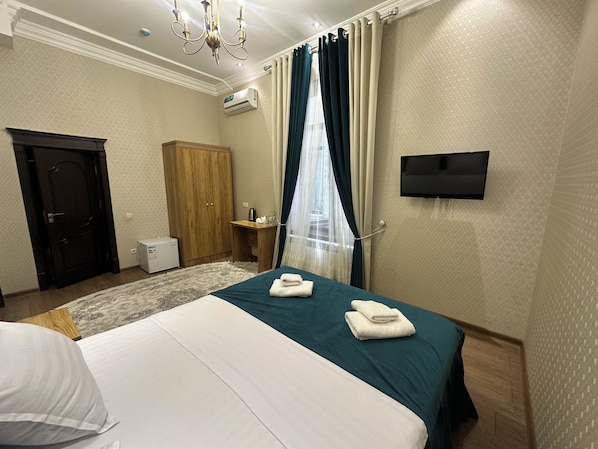 Quarto casal clássico | Wi-Fi de cortesia