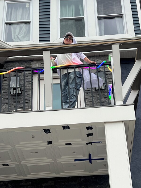 Exterior detail - Angel Sky Challenge (Worcester)