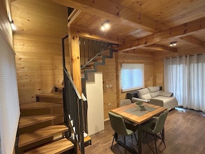 Interior - Wooden Villa OLD OAK app1 Chic 1-bedroom apartment in charming Plitvice Lakes (rakovica)