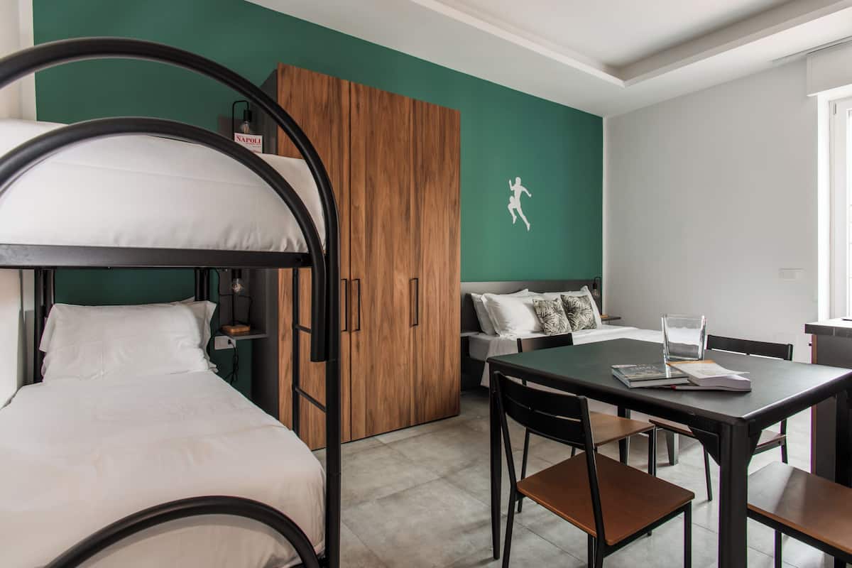Family Quadruple Room, Balcony, City View | 1 bedroom, minibar, in-room safe, blackout drapes