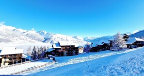 Blick von der Unterkunft