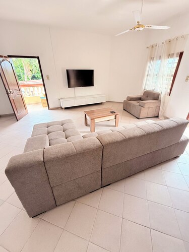 Large apartment not far from the center of Cotonou.