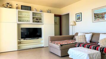 TV connectée, cheminée