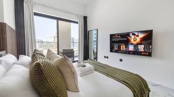 1 Schlafzimmer, Bügeleisen/Bügelbrett, kostenloses WLAN, Bettwäsche