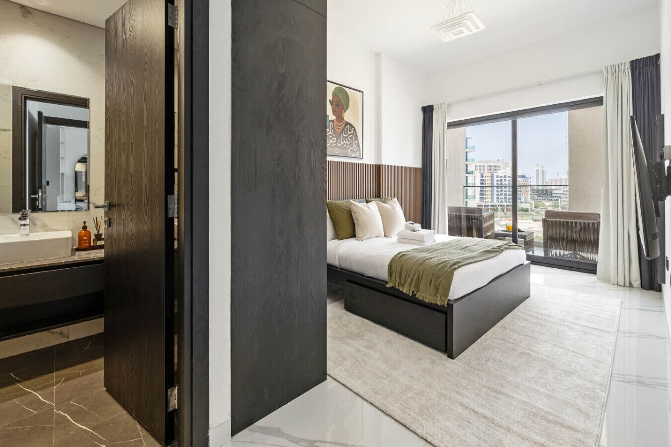 1 Schlafzimmer, Bügeleisen/Bügelbrett, kostenloses WLAN, Bettwäsche