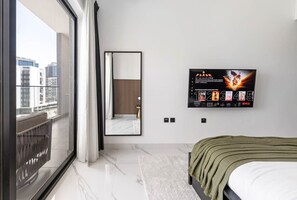 1 bedroom, iron/ironing board, free WiFi, bed sheets