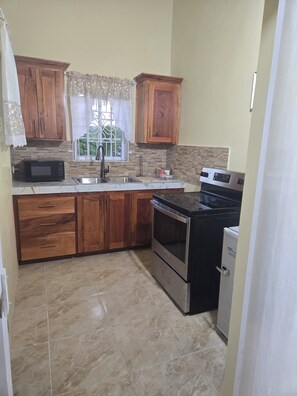 Microwave, oven, stovetop