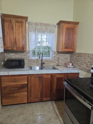 Microwave, oven, stovetop