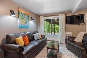 TV connectée, cheminée