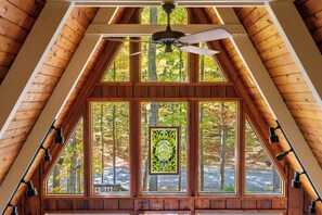 Interior - Cozy A-Frame Cabin at Schuss Mountain | Ski & Indoor Pool (Bellaire)