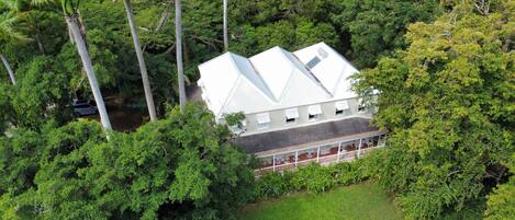 Façade de l’hébergement