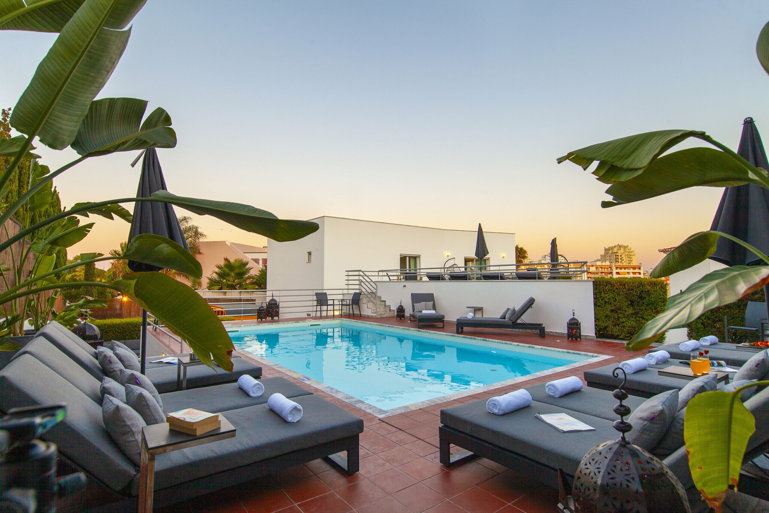 Alberca al aire libre 