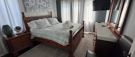 1 chambre, fer et planche à repasser, Wi-Fi