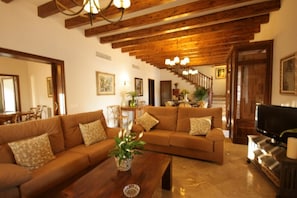 TV, fireplace, DVD player