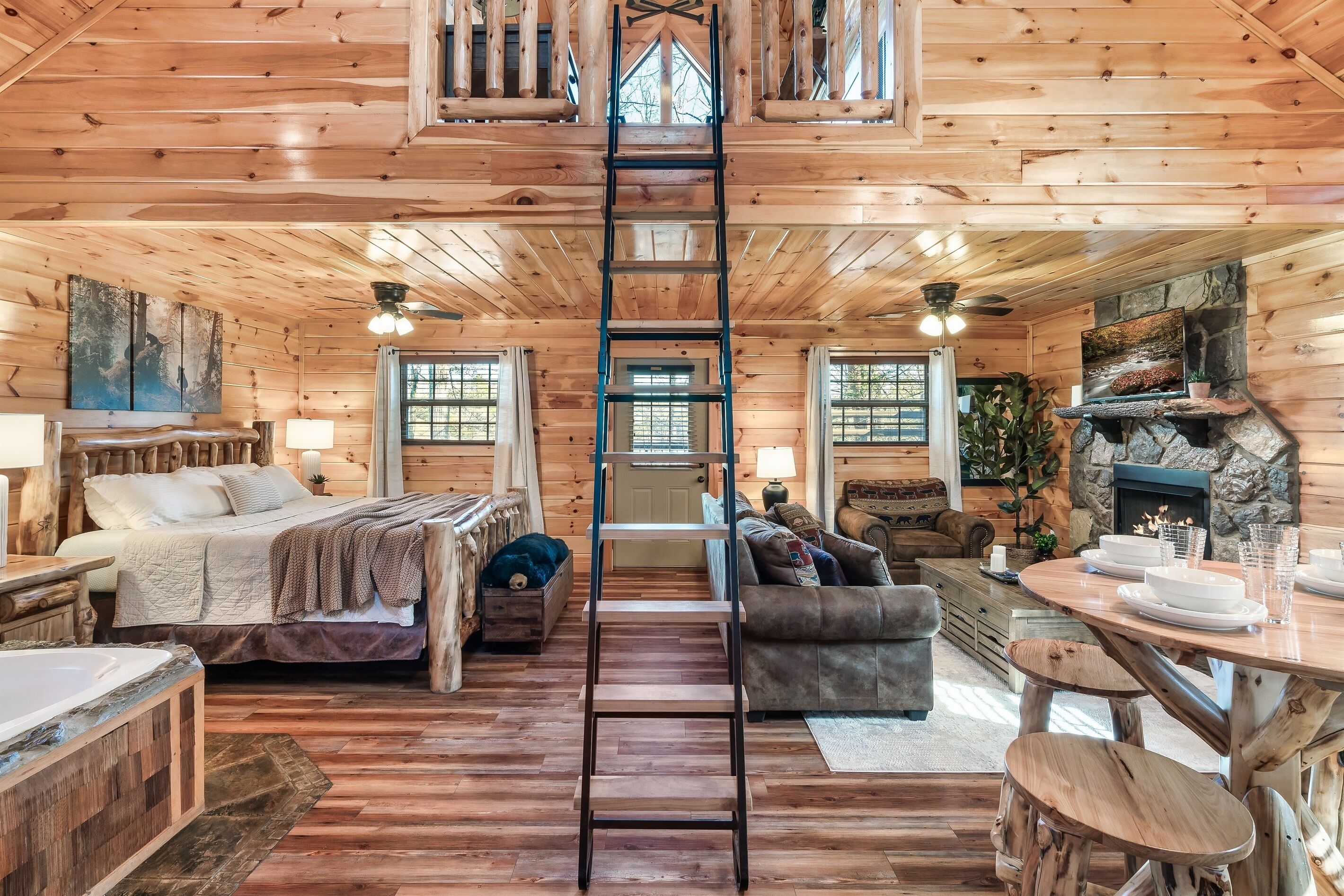 1 غرفة نوم ومكواة/لوح كي وسرير سفر وواي فاي مجانًا