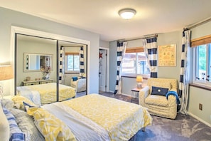 3 chambres, fer et planche à repasser, Wi-Fi, draps fournis